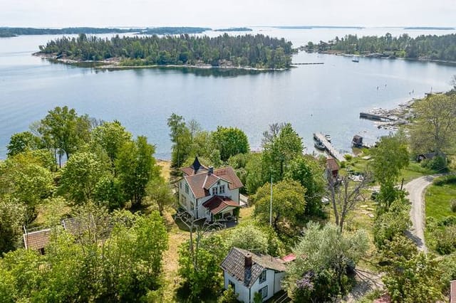 6-room Winterized Holiday Home on Solviksvägen 7, Norrtälje Municipality