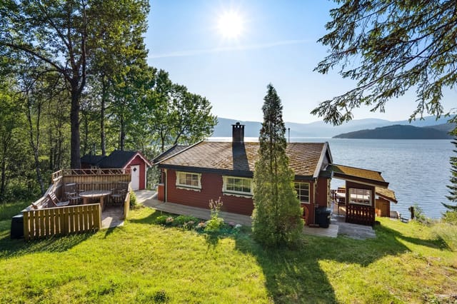 Front view of the cabin