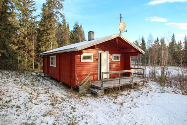 Mountain cabin exterior