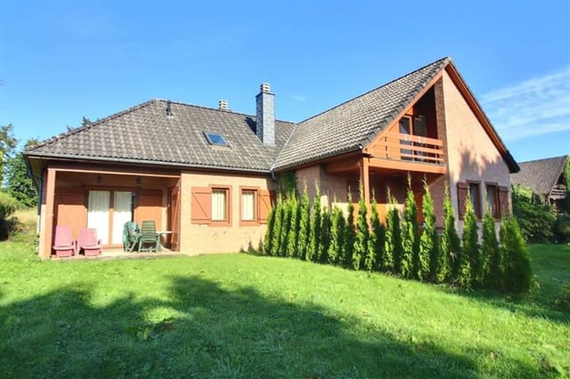 View of the house from the front