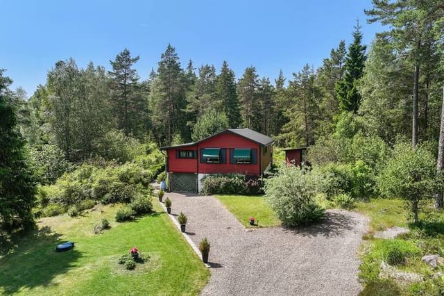 Front view of the holiday home