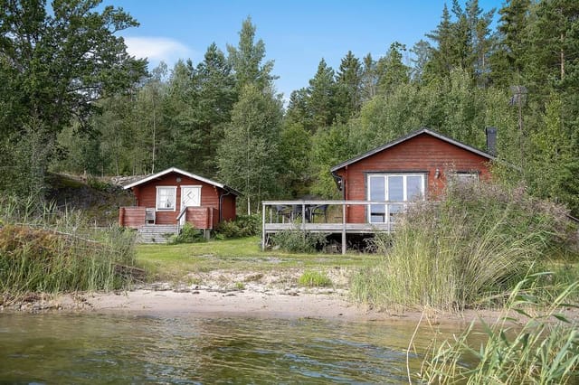Main house and waterfront view
