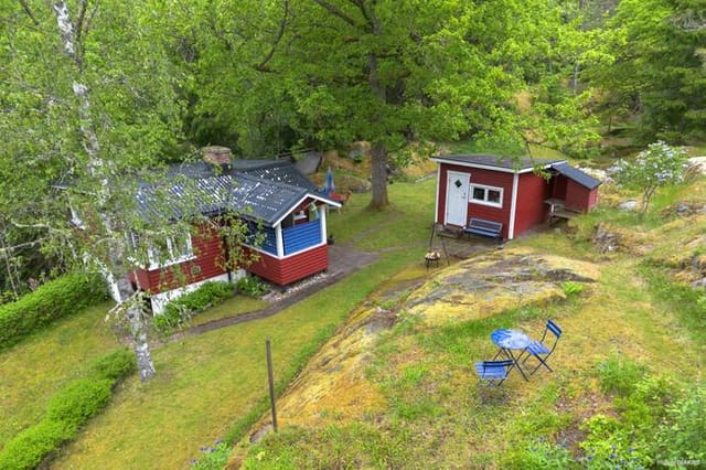 Exterior view of the cottage
