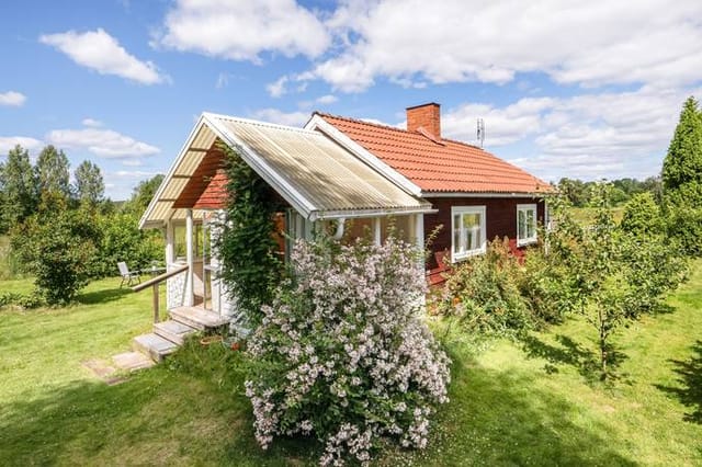 Main house and garden