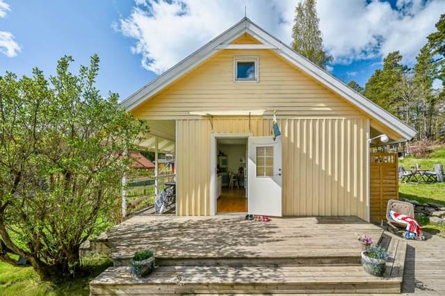 Exterior view of the holiday home