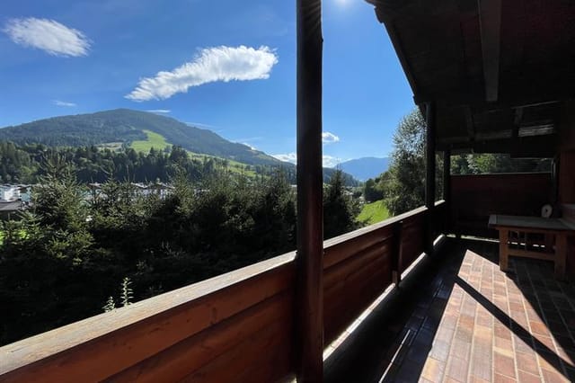 View of the chalet from the outside