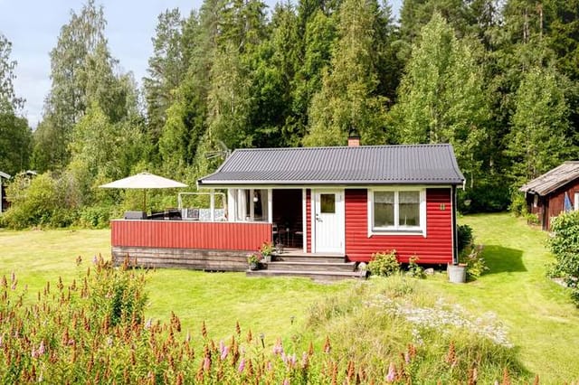 Front view of the vacation home