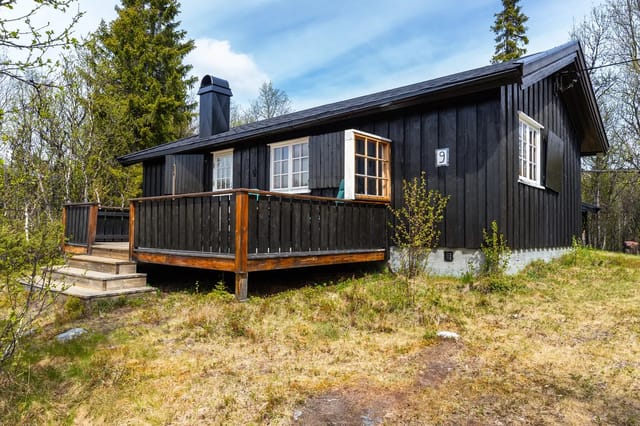 Front view of the cabin