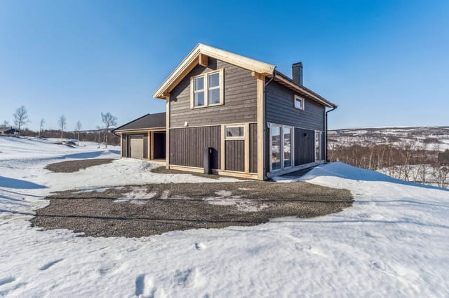 Front view of the cabin