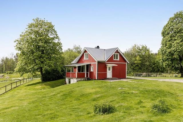 Front view of the house