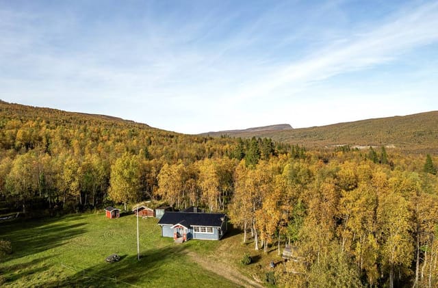 Exterior view of the mountain home