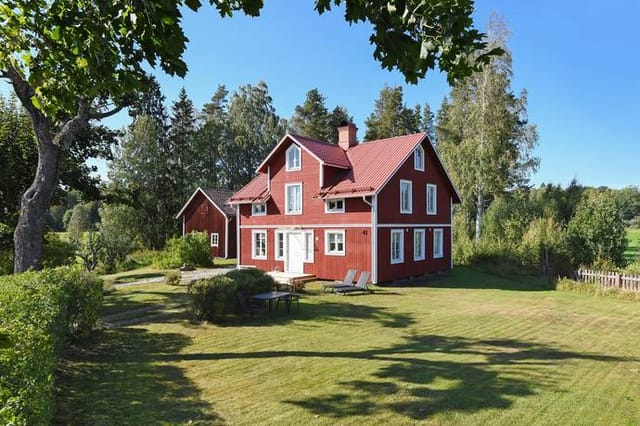 5 room farm with forestry on Sjökallavägen 41 Bergby Gävle municipality