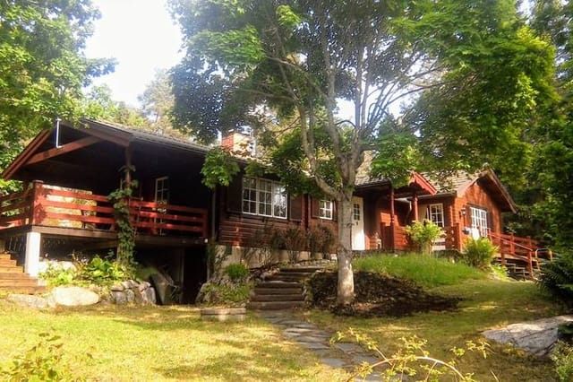 Exterior view of the holiday home