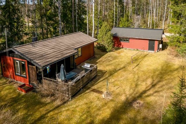 Exterior view of the holiday home