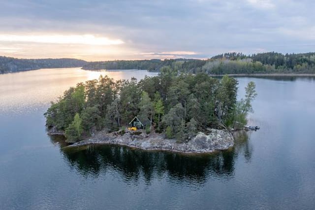 Main house and island view