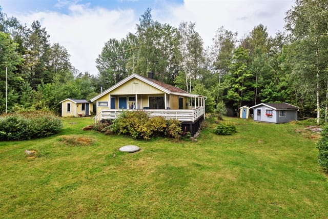 Front view of the holiday home