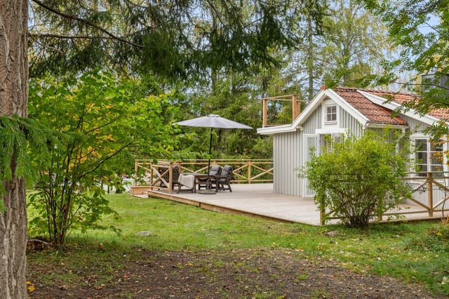 Front view of the holiday home