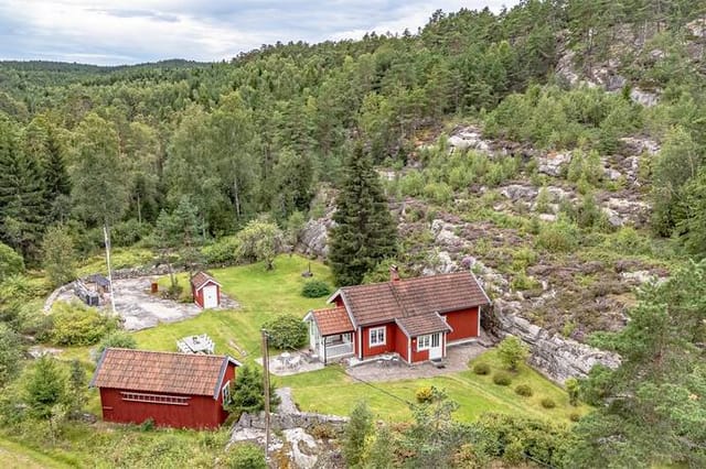 Exterior view of the cottage