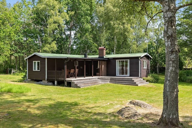 Front view of the holiday home