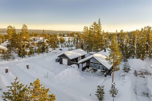 Exterior view of the vacation home