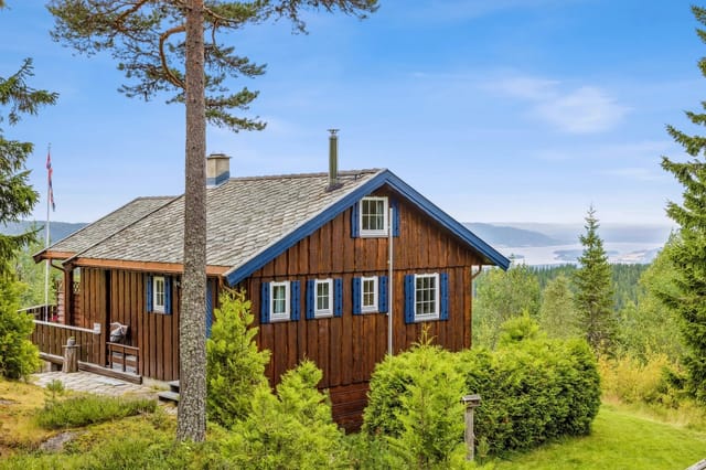 Front view of the cabin