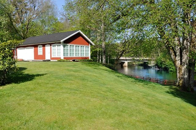 Exterior view of the holiday home