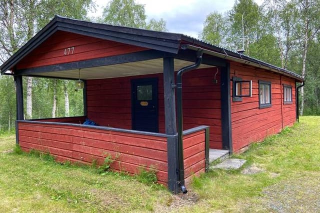 Exterior view of the cabin