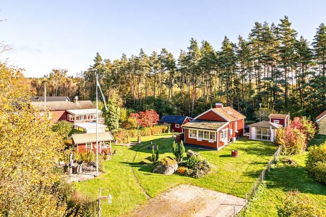 Exterior view of the vacation home