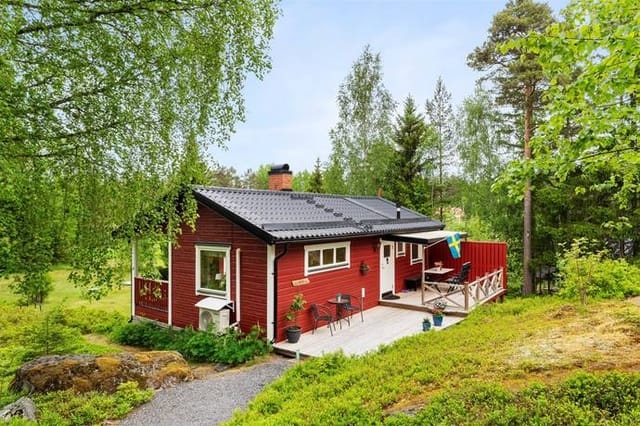 Exterior view of the holiday home
