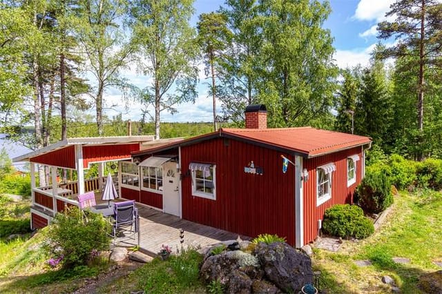 Exterior view of the holiday home