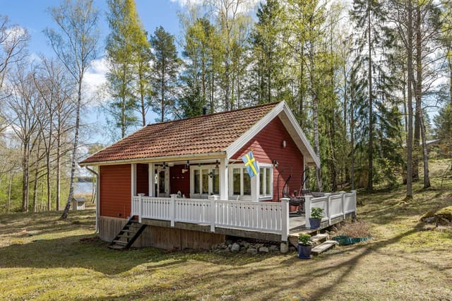 Exterior view of the holiday home