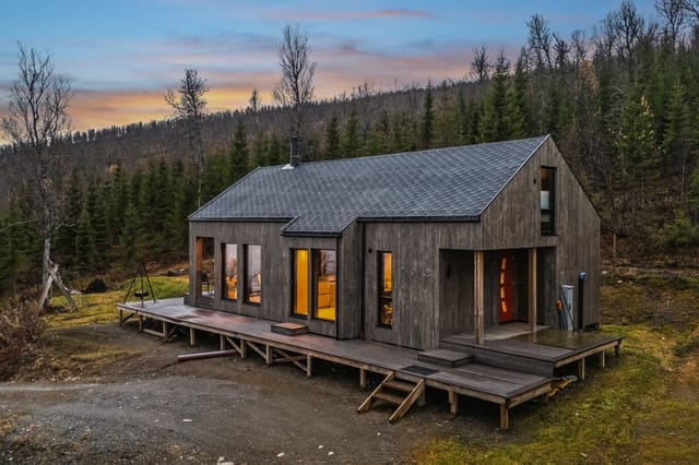 Front view of the holiday home