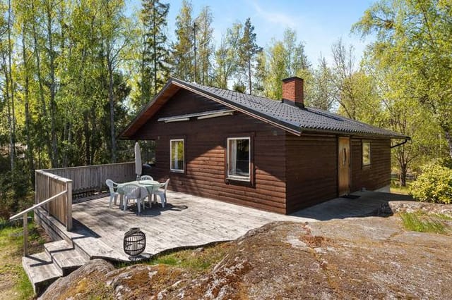 Front view of the holiday home