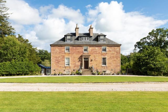 Front view of Grange House