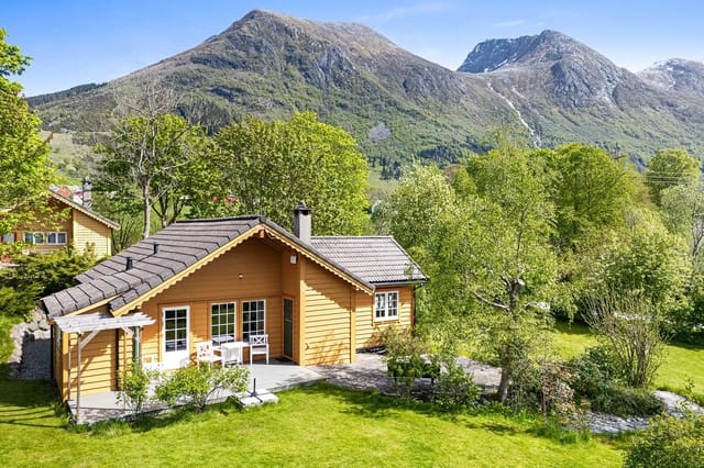 Front view of the holiday home