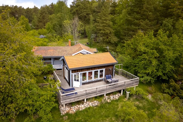 Exterior view of the holiday home on Älgholmen 7