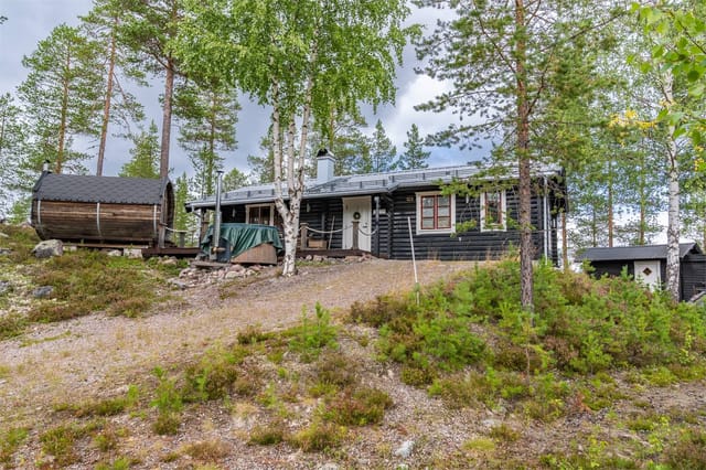 Exterior view of the holiday home