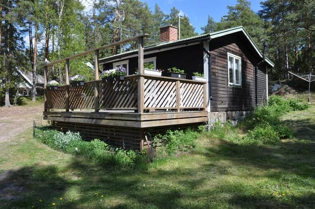 Exterior view of the holiday home