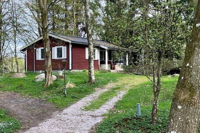 Exterior view of the holiday home