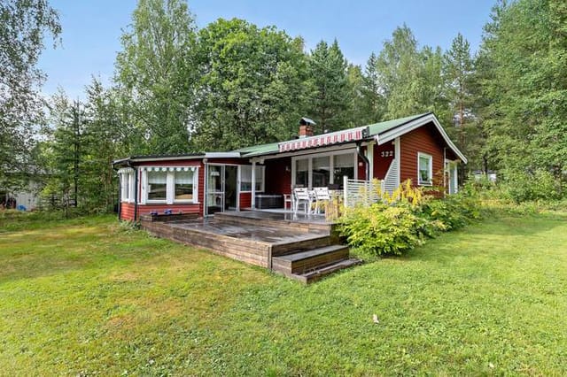 Main cottage and garden