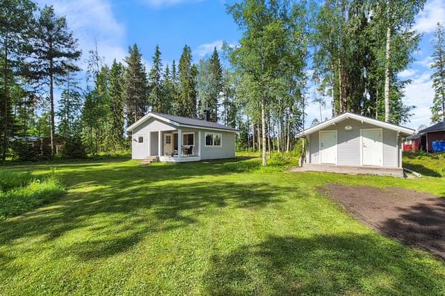 Exterior view of the holiday home