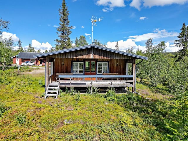 Exterior view of the holiday home