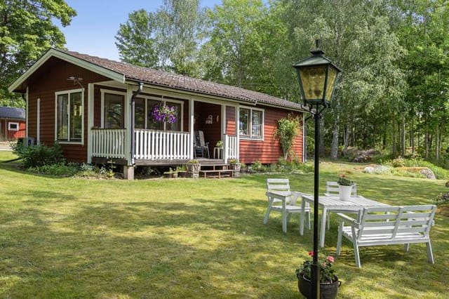 Exterior view of the holiday home