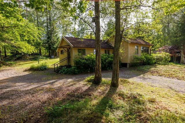 Front view of the holiday home