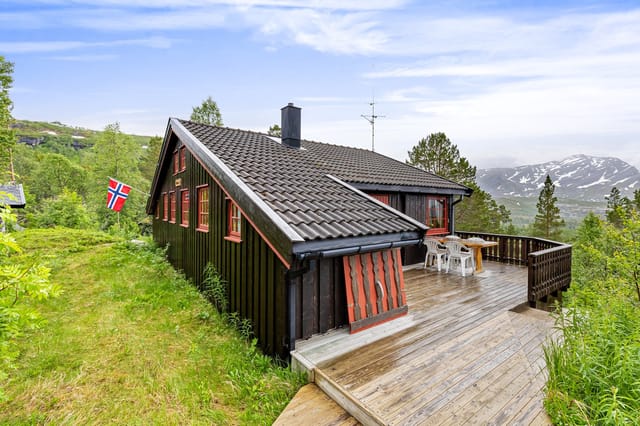 EiendomsMegler1 presents Langvatnet 7 and this spacious cabin property.