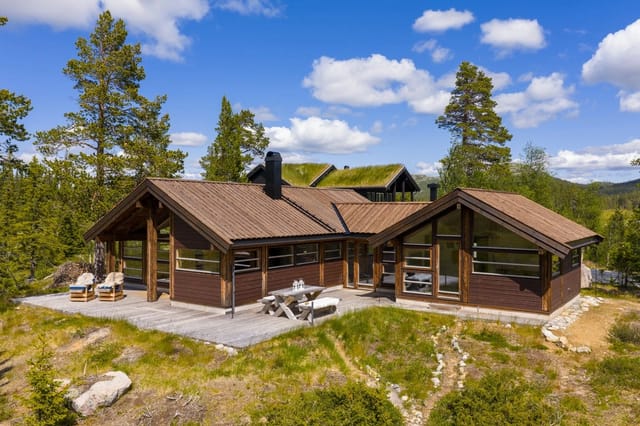 Welcome to Fjellmyrvegen 56 in the beautiful Reinsjøfjell cabin area in Flå municipality!