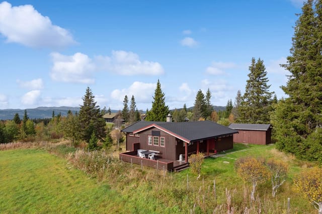 Front view of the cabin