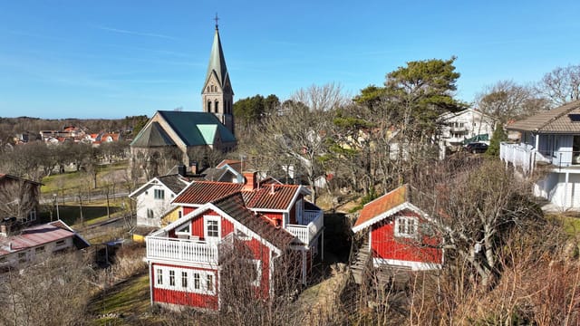 Front view of the house