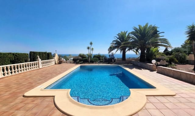 Main view of Benissa Costa villa