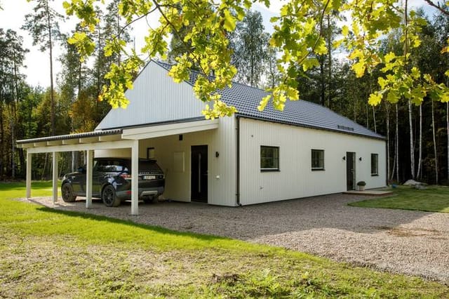 Exterior view of the villa